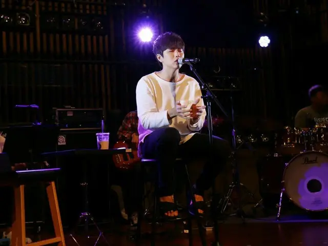 ”B1A4” Sandul, on-site release. Solo song ”Leave as it is” Prior public musicappreciation party.