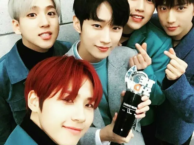 ”B1A4” Sinoo, updated SNS. ”All thanks to BANA.”