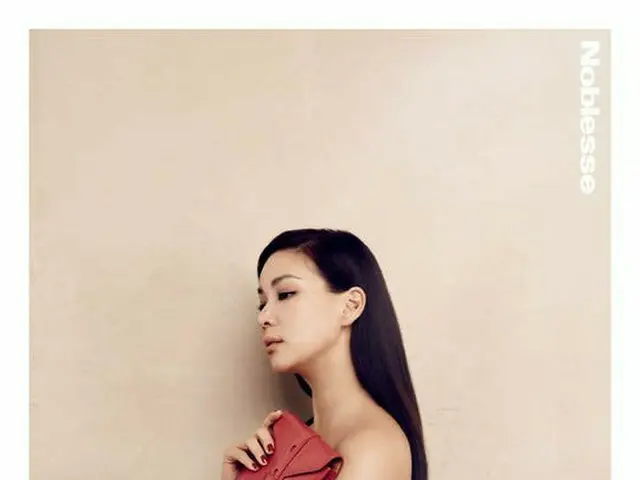 Actress Go So Young, released pictures. Magazine ”NOBLESSE”.