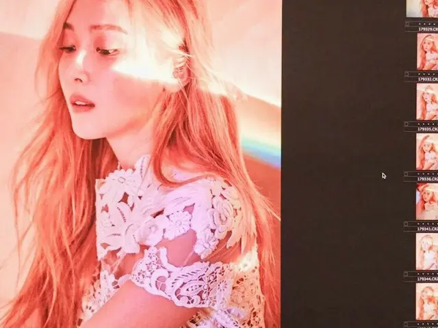 Jessica from SNSD, site released. Magazine ”W Korea” pictures are being shot.