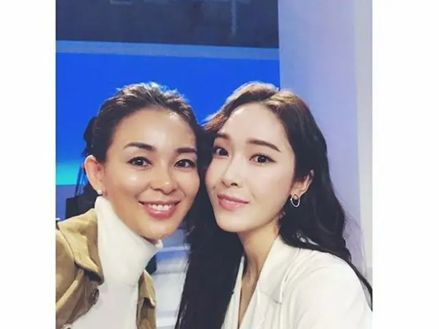”Sarang (Choo Sarang) mama” SHIHO, released photo with Jessica.