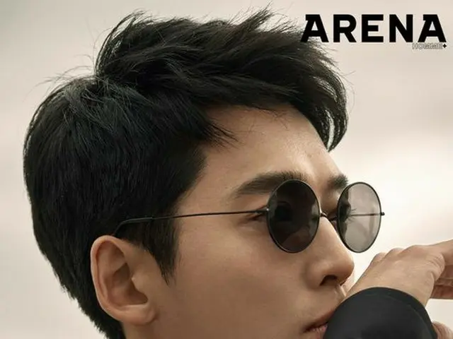 Actor Choung Kyung Ho, photos from ”ARENA”