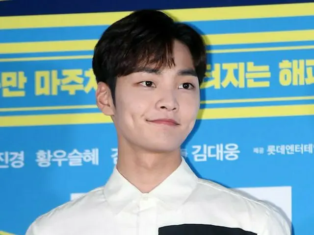 Actor Kim MinJae attended the media preview of movie 'Wrestler'. Afternoon on23rd. Lotte cinema Juni
