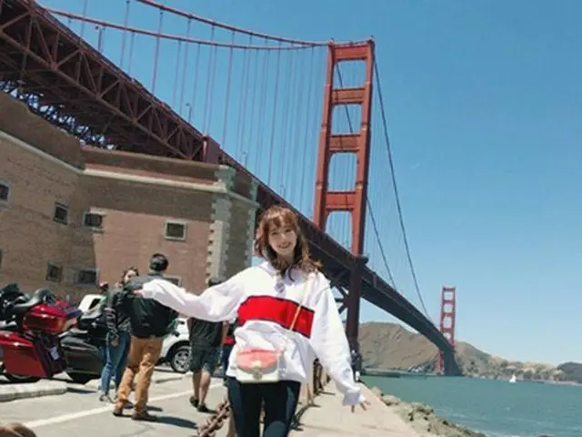 Actress Jin Se Yeon, Recent Activity. I am traveling in the US.