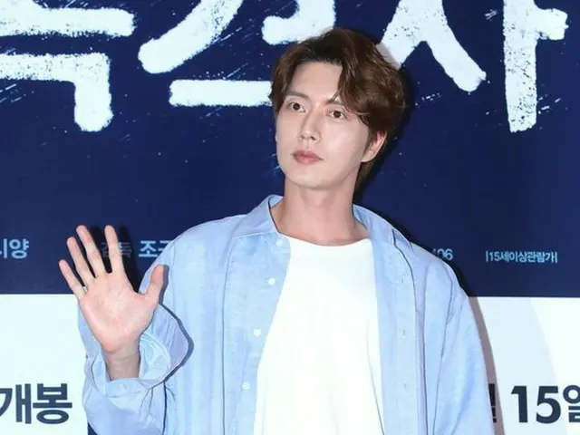 Actor Park Hae Jin attended the movie 'eyewitness' VIP preview. Seoul · Lottecinema world tower shop