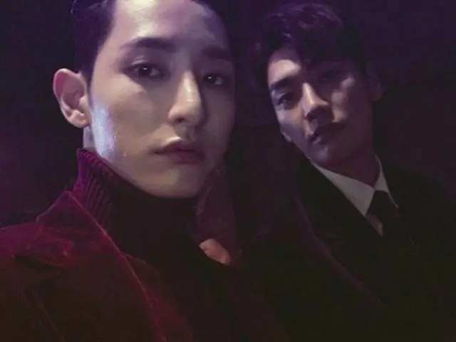 Lee Soo Hyuk, Kim Young Kwang, best friend two shot. Both models come from otherpeople, ”Men who liv