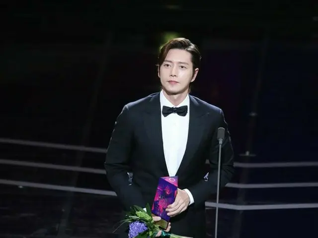 Actor Park Hae Jin received the Global Star Award for ”2018 APAN STAR AWARDS”.