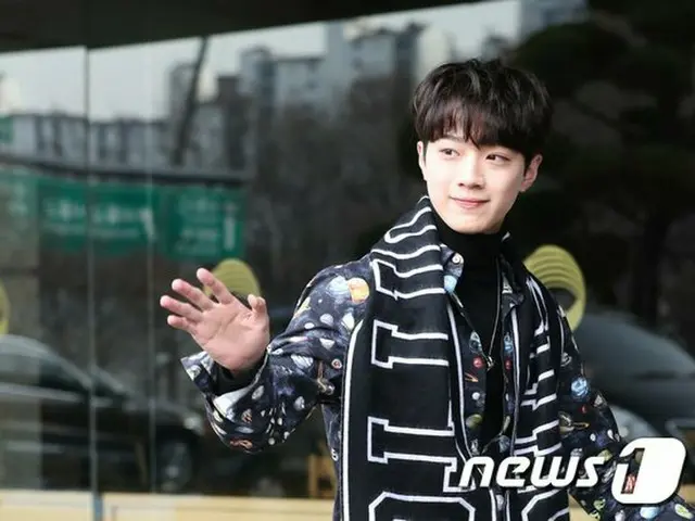 Lai Kuan Lin, variety To the record of 'Happy Together The -4.' On the morningof 9th, KBS annex.