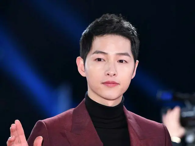 Actor Song Joong Ki will be awarded the Talent Division Performer Award for ”The29th Korea Producer