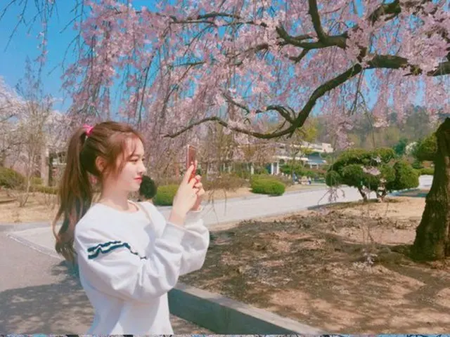 Jin Se Yeon, Updated SNS. ”Beautiful than flowers”