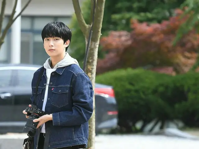 B1A4 GONG CHAN, Web TV Series “My name” shooting site.