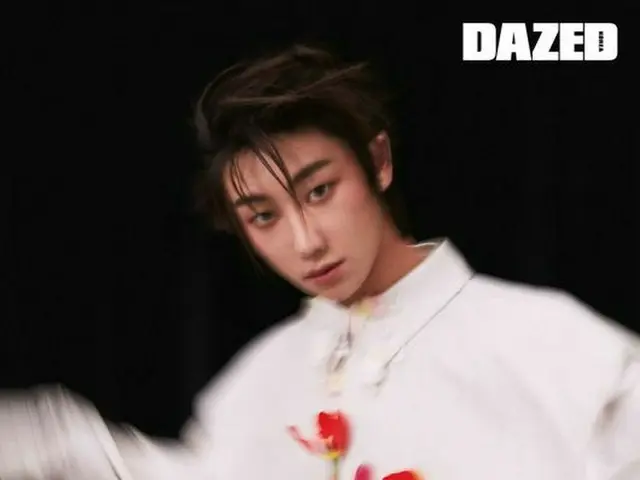SEVENTEEN THE 8. Minh họa. "DAZED KOREA" số tháng tư.