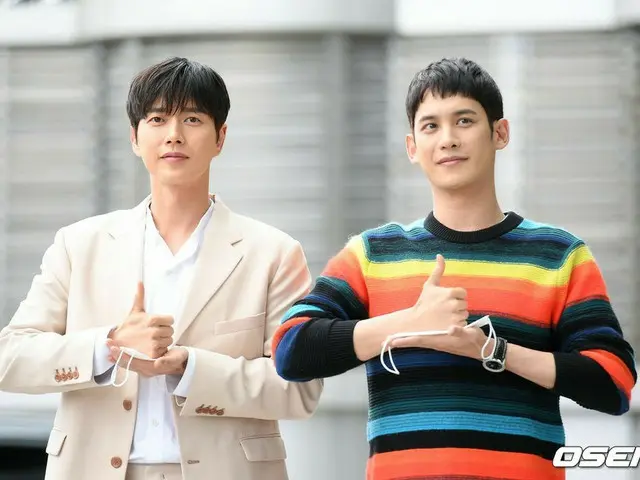 Actor Park Hae Jin & Park Ki Woong, TV Series ”Conde Intern” online productionpresentation.