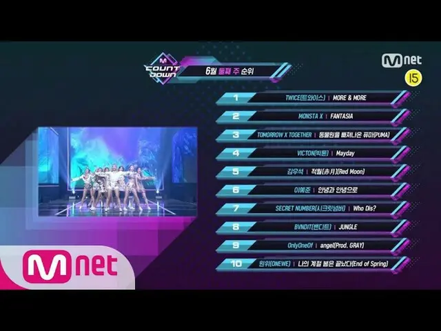 [Công thức mnk] Các bài hát TOP10 trong tuần thứ hai của tháng sáu là gì? M QUỐC