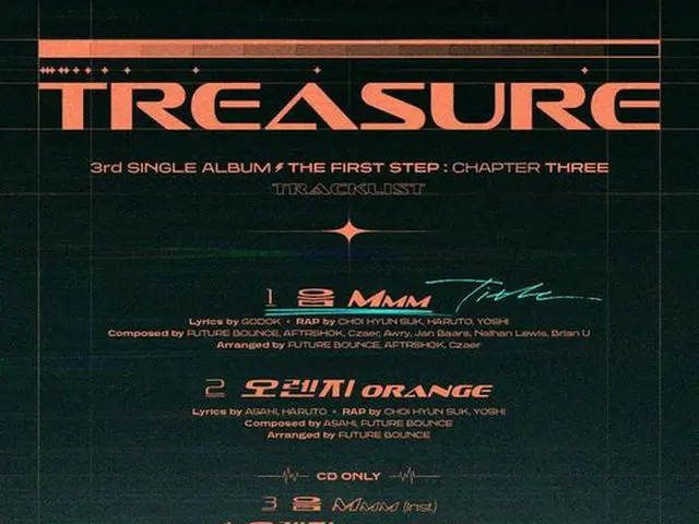 Đĩa đơn thứ ba "THE TREASURE" được phát hành: "First Step: Chapter Three". ..