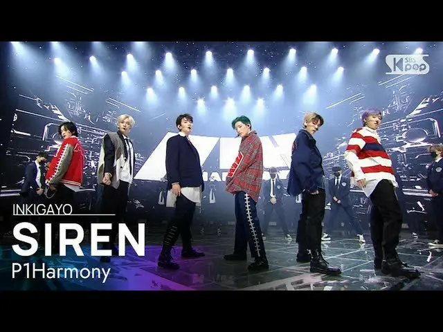 【公式 sb1】 P1Harmony_ _ （P1Harmony _） - SIREN INKIGAYO_ inkigayo 20201108  
