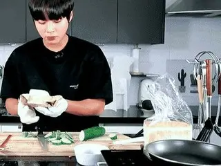 Park Ji Hoon (Park Ji Hoon) nói về cách đánh bơ một chiếc chảo. ..