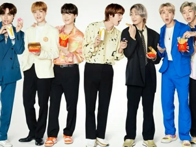 Doanh số cộng dồn của gói McDonald's x BTS tại Hàn Quốc đã vượt quá 1,2 triệu bả
