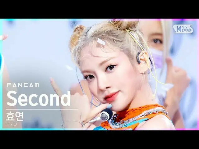 [Official sb1] [Home Row 1 Fancam 4K] Hyoyeon'Second (Feat. Vivi) '(HYO FanCam) 