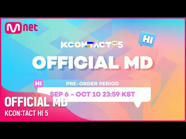 【Công thức mnk】 Official MD🎁 | KCON: TACT HI 5  