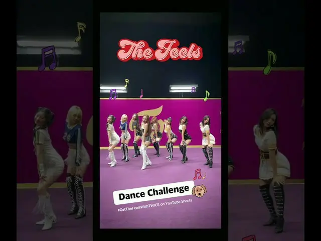 [Công thức] "TWICE", TWICE "The Feels" 🎶 #GetTheFeelsWithTWICE 댄스 챌린지 👑 #GetTh