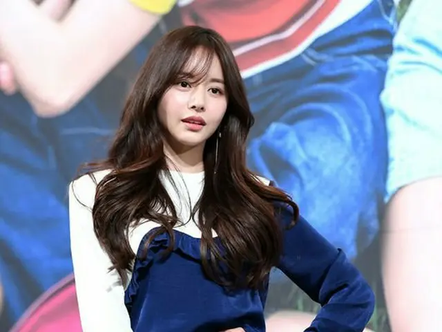 Actress Han BoReum, Attended the production presentation of KBS variety TVseries ”Go Back Couple”.