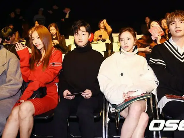 Kang Kyun-san, Lee Chae Young, Yoon Chang-young, Lee YulEum, K. Will, UL: KINattended the fashion sh