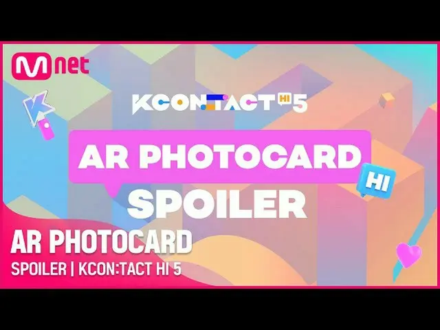 [Formal mnk] AR photo card spoiler📸 | KCON: TACT HI 5  
