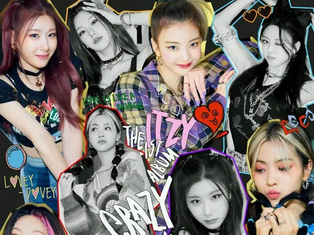 [T Formula] ITZY, album đầu tiên của ITZY<CRAZY IN LOVE> Phiên bản đặc biệt 📷 P