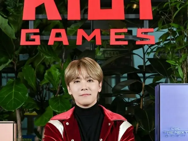 Bản trình chiếu sản xuất trực tuyến "LoL THE NEXT 2021" của đài SBS. Lee Hong Ki