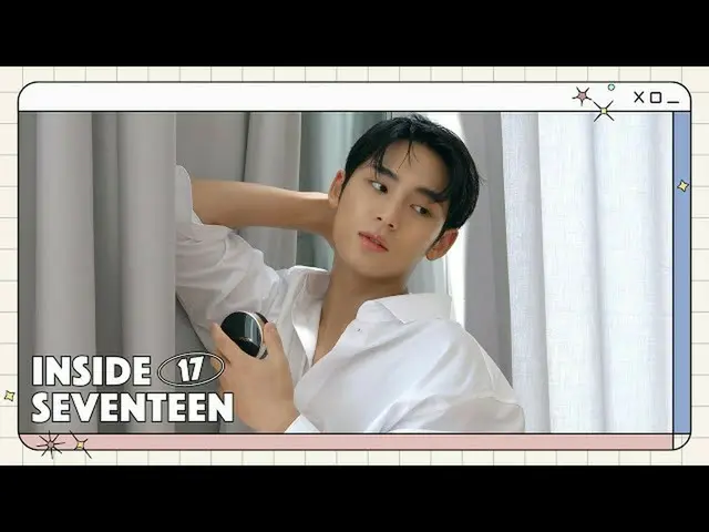 【官方】 SEVENTEEN 、 [INSIDE SEVENTEEN] MINGYU 1st Look 写真 BEHIND  