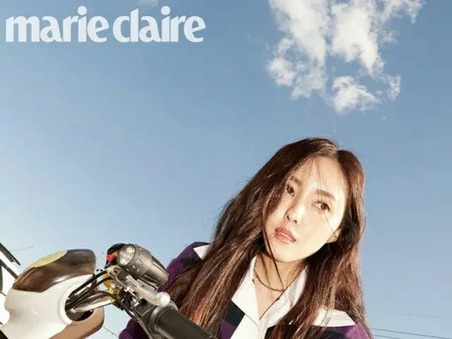 HYOMIN (T-ARA), released pictures. marie claire. .. ..