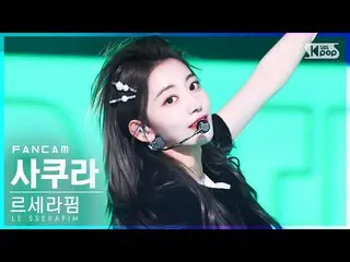 [Government sb1] [Home Row 1 FanCam 4K] LE SSERAFIM_ Sakura'FEARLESS '(LE SSERAF