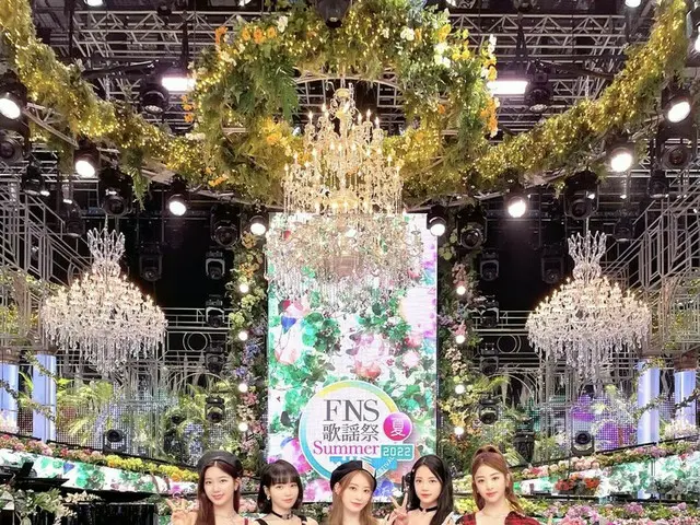 LE SSERAFIM appeared in ”FNS Kayosai Natsu” (FMS Music Festival Summer) lastnight. The live sharp pe