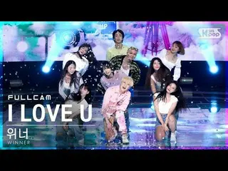 【Official sb1】 [Fancam ở hàng đầu tiên 4K] 获胜 者 'I LOVE U' Full Cam│ @ SBS Inkig