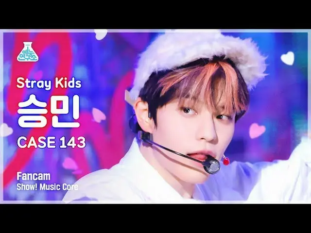 【Official mbk】 [Viện nghiên cứu giải trí] Stray Kids_ _ SEUNGMIN - CASE 143 FanC