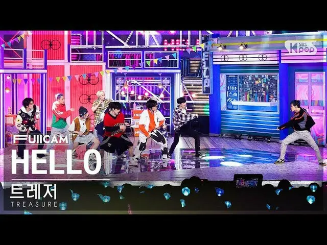 【Official sb1】 [Home Row 1 Full Cam 4K] TREASURE_ _ 'HELLO' (TREASURE_ _ _ FullC