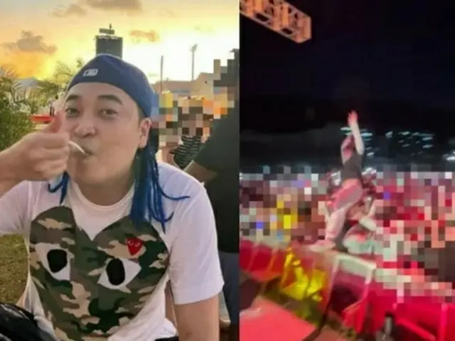 Rapper UNEDUCATED KID ngã lăn ra đất dù lẻn vào khán phòng tại lễ hội trường đại