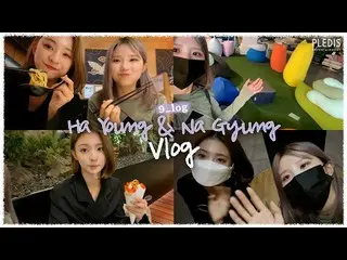 【Official】 fromis_9 、 [9_log] Hayoung & Nakyung Vlog - Yongsan Date🍜, Shopping�