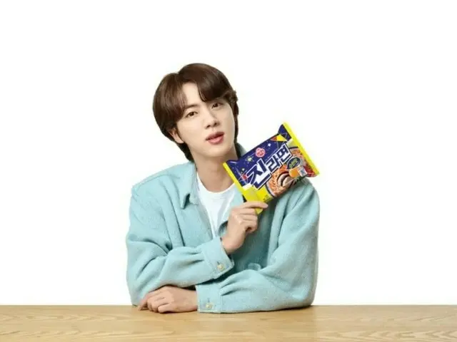 ”Jin Ramen” (Ottogi), released the advertising photos with JIN(BTS). . .