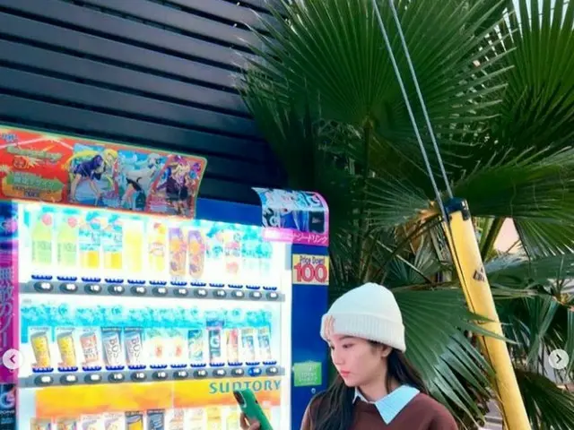 KWON EUN BI đã trở thành chủ đề nóng ngay khi xuất hiện ở Omotesando, Tokyo. .