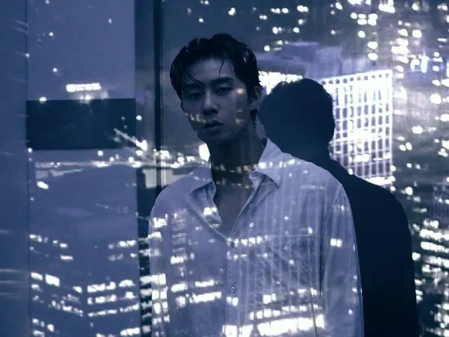 Bức ảnh của Park Seo-joon đã được phát hành trên tạp chí thời trang "Marie Clair