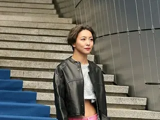 Luna (f(x)), tại Tuần lễ thời trang Seoul. .