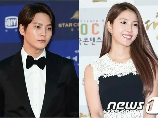 A broken-up theory emerged in actor JooWon and BoA. Both officials concerned:”Checking with the pers