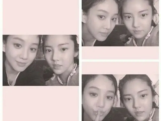 Son Dambi, SNS update. Friendship appeal with actress Jung Ryeo Won.