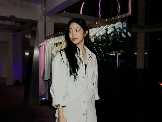 Kazuha (LE SSERAFIM) attended a global event celebrating the launch of thecapsule collection ”Jennie