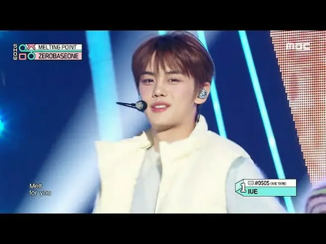 ZEROBASEONE_ (ZEROBASEONE_ (ZB1)_ ) - Điểm nóng chảy | Trình diễn! Music Core | 