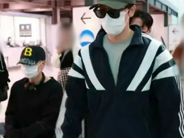 "SUPER JUNIOR" Donghae và Eunhyuk khởi hành từ Nhật Bản tại Sân bay Quốc tế Inch