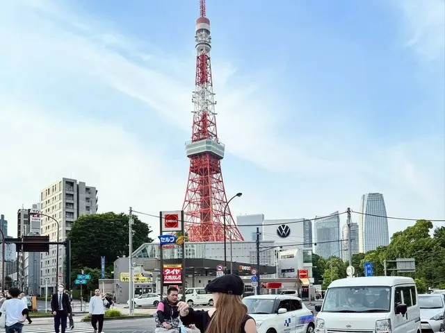 Vẻ ngoài tận hưởng Tokyo của HyunA đã trở thành chủ đề nóng.