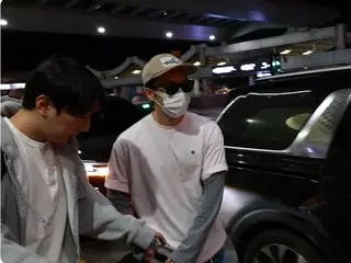 Donghae (SUPERJUNOR), trở về nhà vào chiều ngày 3 @ Sân bay quốc tế Gimpo.
